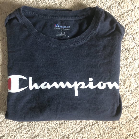 Champion Logo Tee Size M - Picture 3 of 4